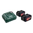 Set de base 2 batteries Li-power 18 V / 4 Ah + chargeur ASC 55 - METABO - 685050000 photo du produit