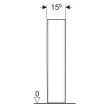 Colonne Bastia blanc GEBERIT 501.608.00.1 photo du produit Secondaire 4 S