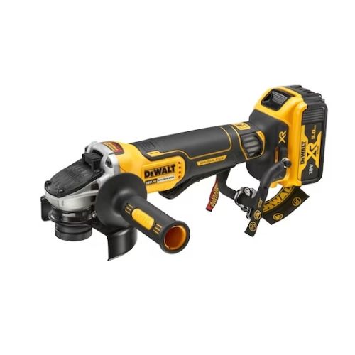 Meuleuse d'angle 18 V XR + 2 batteries 5 Ah + chargeur mutlivoltage + coffret TSTAK DEWALT DCG406P2LRT-QW photo du produit Secondaire 1 L