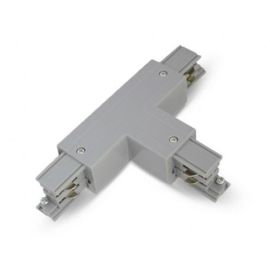 Connecteur triphase Miidex Lighting forme T circuit extérieur gauche photo du produit Principale M