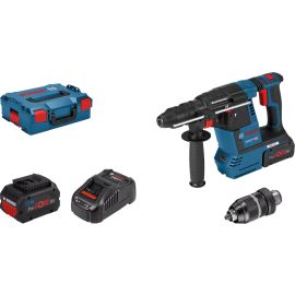 Perforateur SDS-Plus 18V Bosch GBH 18V-26F Professional + 2 batteries ProCORE18V 5,5 Ah + chargeur rapide + coffret L-BOXX - 061191000F photo du produit Principale M