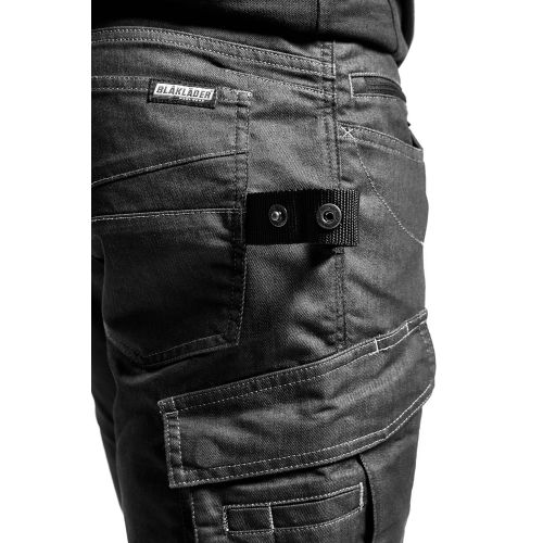Pantalon maintenance denim stretch 2D marine/noir T40L - BLÅKLÄDER - 149711418999C146 pas cher Secondaire 7 L