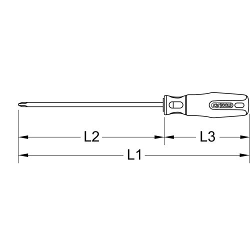 Tournevis Phillips BERYLLIUMPLUS PH0 60 mm KS TOOLS 962.0900 photo du produit Secondaire 1 L