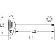 Cl&eacute; m&acirc;le longue ergotorque Torx &agrave; poign&eacute;e en T 10 KS TOOLS 158.8051 photo du produit Secondaire 1 S