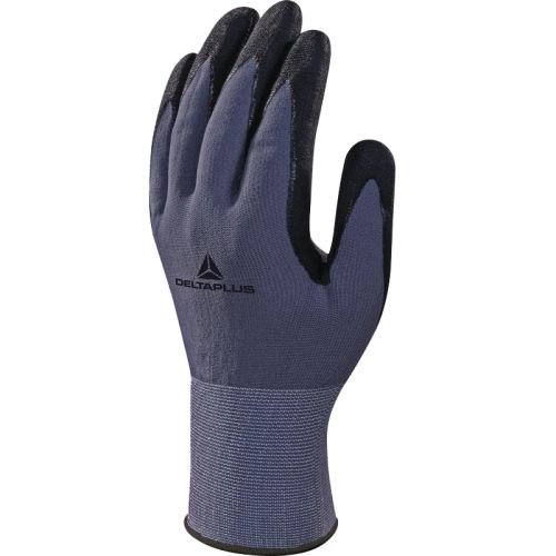 Gants tricot polyamide Spandex enduit paume nitrile/polyuréthane T10 DELTA PLUS VE726NO10 photo du produit