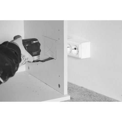 Lame plongeante de scie oscillante Starlock AIZ 32 APB Wood and Metal 50mm - BOSCH - 2608661644 pas cher Secondaire 1 L