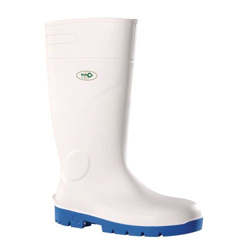 Botte AGRO TECH SEC CI S4 SRC blanc/bleu P37 NETCO SAFETY 00A2588-37 photo du produit Principale L