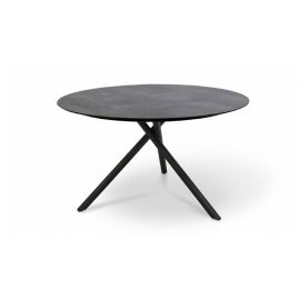 Table ronde PILAT D129 DCB Garden gris anthracite - PILAT-TB129 pas cher Principale M