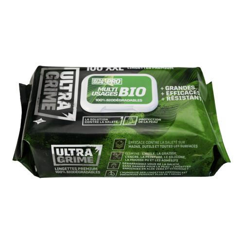 Lingettes XXL multi-usage bio 100 pièces FR5940 photo du produit