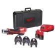 Sertisseuse hydraulique M12 12 V HPT-202C V-SET2 + 2 batteries 2 Ah + chargeur + coffret MILWAUKEE 4933459382 photo du produit