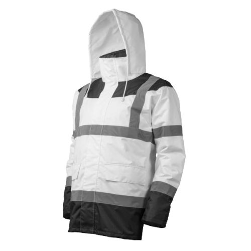 Parka matelassée haute visibilité KETA jaune fluo/marine TS - COVERGUARD - 7KETYS pas cher Secondaire 1 L