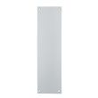 Plaque de poussée aluminium argent 250 x 70 x 2 mm HERACLES I-231104 photo du produit