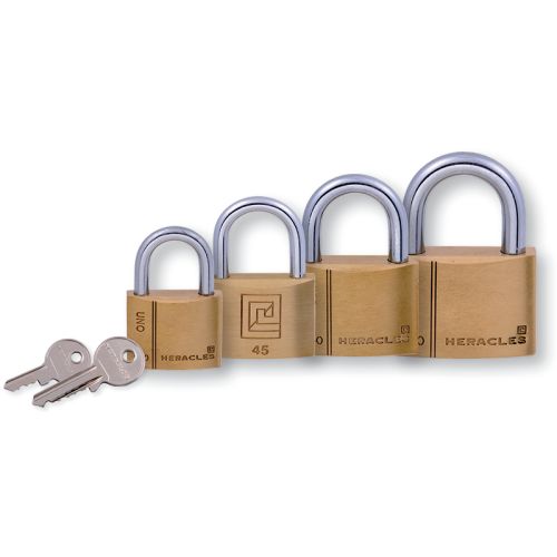 Cadenas laiton UNO 35 mm sous blister HERACLES I-CAD35-BS photo du produit Secondaire 2 L