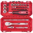 Coffret de 38 pièces de clés et douilles à cliquet 1/4'' avec embouts MILWAUKEE 4932498381 photo du produit Secondaire 1 S