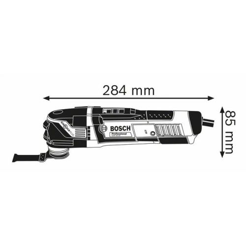 Découpeur oscillant STARLOCK 400 W GOP40-30 avec 15 accessoires + coffret L-BOXX BOSCH 0601231001 photo du produit Secondaire 1 L