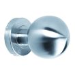 Bouton de porte JADE BP02 diamètre 55 mm inox brossé Héraclès B-INOX-BP02 photo du produit Secondaire 2 S