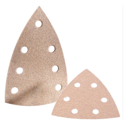 Feuille abrasive BW 115 delta velcro auto-agrippant 88 x 93 mm grain 120 boîte de 50 HERMES 6550448 photo du produit Principale L