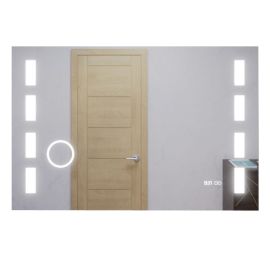 Miroir salle de bain EXCELLENCE lumineux 140x80cm rectangulaire - CUISIBANE - S02EXCELLE140 pas cher Principale M