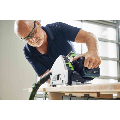 Scie plongeante 36V TSC 55 KEBI-Plus/XL + 2 batteries 5,2 Ah + 2 chargeurs + SYSTAINER3 FESTOOL 576714 photo du produit Secondaire 3 L