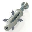Chevilles quadruple expansion GXY nylon 10X50 boîte de 50 SCELL-IT GX10 photo du produit Secondaire 2 S
