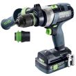 Perceuse-visseuse 18V QUADRIVE TDC 18/4 5,0/4,0 I-Plus + 1 batterie 4Ah + 1 batterie 5Ah + chargeur + Systainer SYS3 - FESTOOL - 577649 pas cher Secondaire 1 S