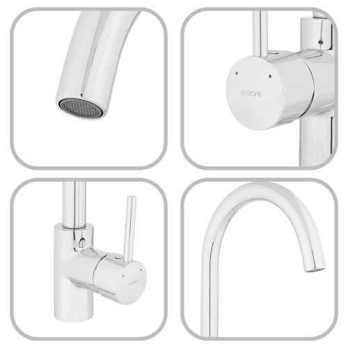 Mitigeur d'évier Ondys bec haut - GARIS - R01-49040OD pas cher Secondaire 13 L