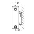 Radiateur panneau habillé COMPACT ALL IN T22 Stelrad - 0214052211 photo du produit Secondaire 1 S