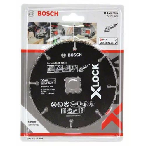 Disques à tronçonner X-LOCK CARBIDE Multi Wheel BOSCH 2608619284 photo du produit Secondaire 7 L