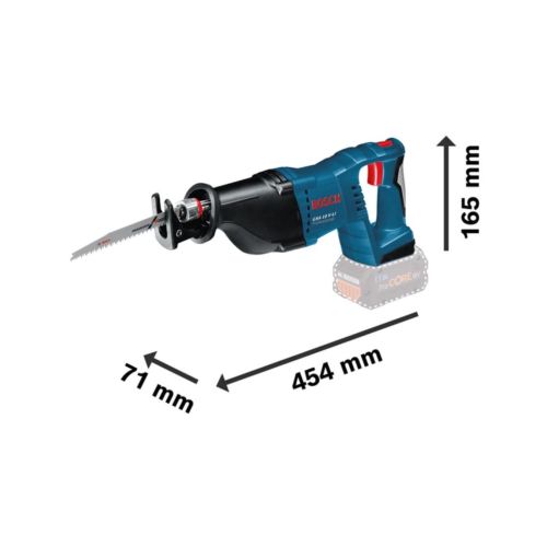 Kit 6 outils 18 V (GSR55/GBH22/GWS10/GSA18/GST18/GKS57) + 3 batteries 4 Ah + chargeur BOSCH photo du produit Secondaire 4 L