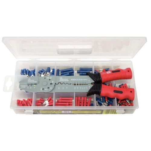 Coffret de pinces à sertir standard pour cosses pré-isolées 271 pièces KS TOOLS 115.1230 photo du produit