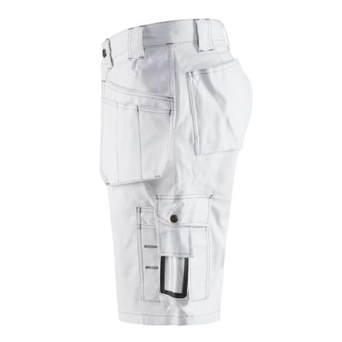 Short peintre avec poches flottantes blanc T38 - BLÅKLÄDER - 153612101000C44 pas cher Secondaire 3 L