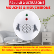 Répulsif ultrasons pour les mouches et moucherons fixe ACTO REPULSIF RUSMO1 photo du produit Secondaire 4 S