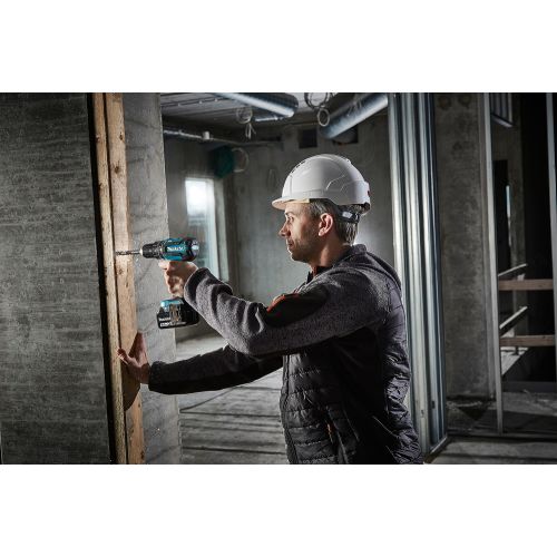 Perceuse-visseuse à percussion 18 V + 2 batteries 3 Ah + chargeur rapide coffret MAKPAC MAKITA DHP485RFJ photo du produit Secondaire 17 L