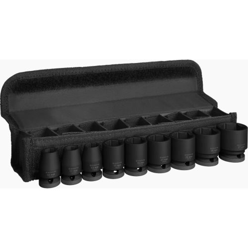 Coffret de 9 douilles à chocs PRO Impact 1/2'' M10 - 27 38 - 40mm - BOSCH - 2608003038 pas cher
