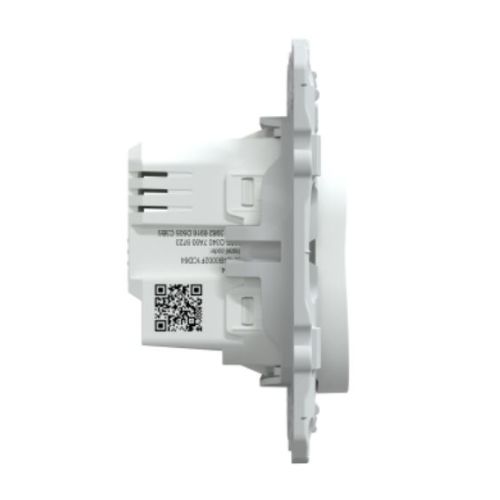 Interrupteur mécanisme OVALIS blanc 4 A zigbee pour volet roulant SCHNEIDER S320567W photo du produit Secondaire 2 L
