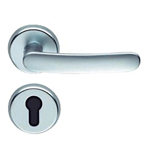 Garniture sur rosaces avec carré split pour cylindre double - ABLOY - 27025SPLIT/PZ pas cher Principale L