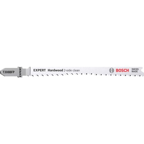 Lame de scie sauteuse Hardwood 2-SIDE Clean T 308 BFP pack de 3 BOSCH 2608900547 photo du produit