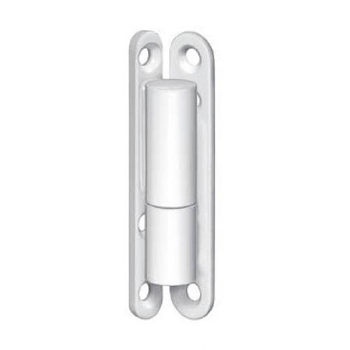 Paumelle pour menuiserie PVC blanc hauteur 83 mm pièce MONIN 654200 photo du produit Secondaire 1 L