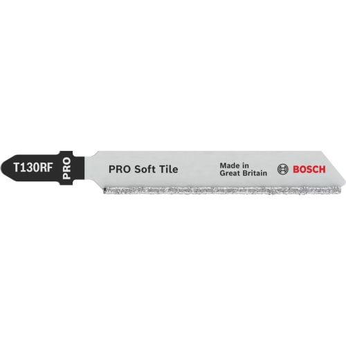 Lame de scie sauteuse T 130 RIFF Special for Ceramics lot de 3 BOSCH 2608633104 photo du produit