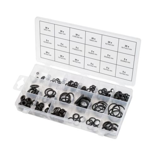 Assortissement de joints toriques noir 225 pièces KS TOOLS 970.0180 photo du produit