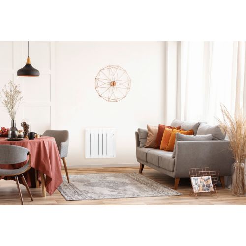 Radiateur chaleur douce BILBAO 4 750 W horizontal blanc brillant THERMOR 493822 photo du produit Secondaire 5 L