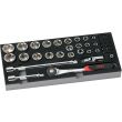 Module ABS de 45 outils 6 pans en mm Sam outillage - 75-SH45M photo du produit