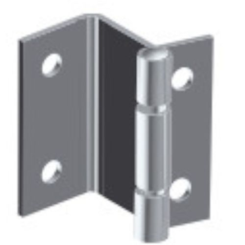 Charnière coudée 44 X 17 X1,5 mm pour porte 16 mm MONIN 426030 photo du produit