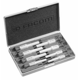 Coffret de 8 tournevis micro-tech&reg; Torx&reg; Facom AEX.J2 pas cher Principale M