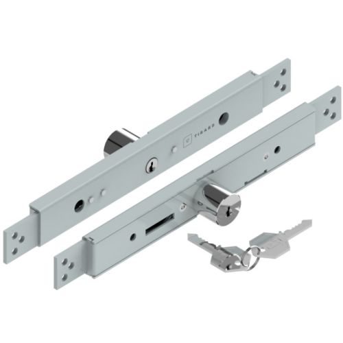 Serrure AE en applique zinguée cylindre 6 mm pour lame 7 à 9 mm THIRARD AE114002 photo du produit