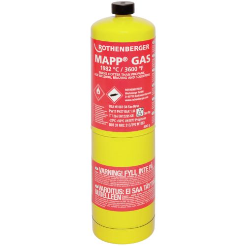 Cartouche de gaz Mapp US 400 g 750 ml ROTHENBERGER 35698 photo du produit Principale L