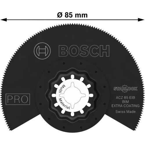 Lame segment starlock pro bim extra bois et métal 85mm - BOSCH - 2608669086 pas cher Secondaire 1 L