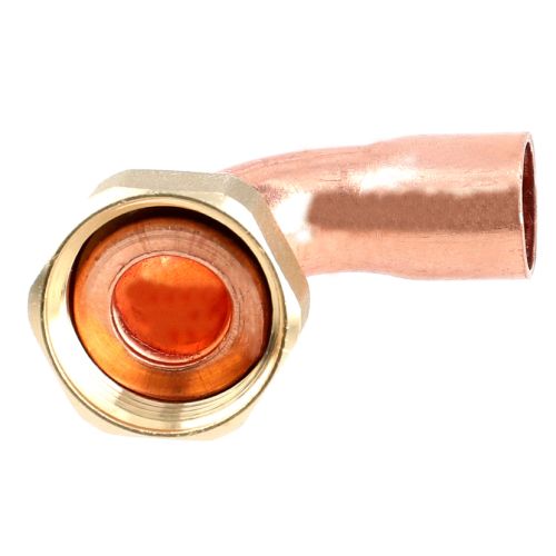 Raccord 2 pièces écrou prisonnier coudé F15X21 Ø 14 GARIS D12205B photo du produit Secondaire 4 L