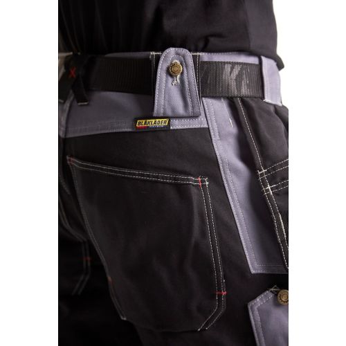 Pantalon coton X1500 gris clair/noir T38 - BLÅKLÄDER - 150013709499C44 pas cher Secondaire 4 L