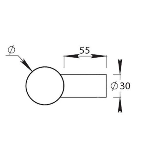 Kit de montage inox sur mesure double droit - DUVAL - 22-0720-5507 pas cher Secondaire 1 L
